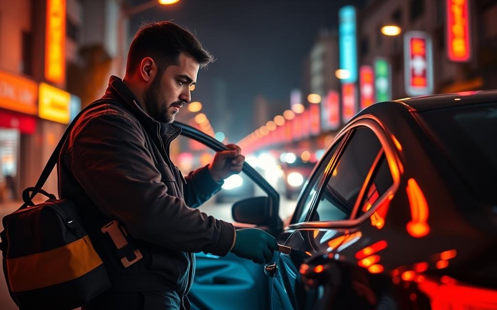 صب مفاتيح السيارات