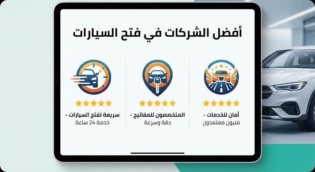 افضل الشركات فى فتح السيارات الكويت