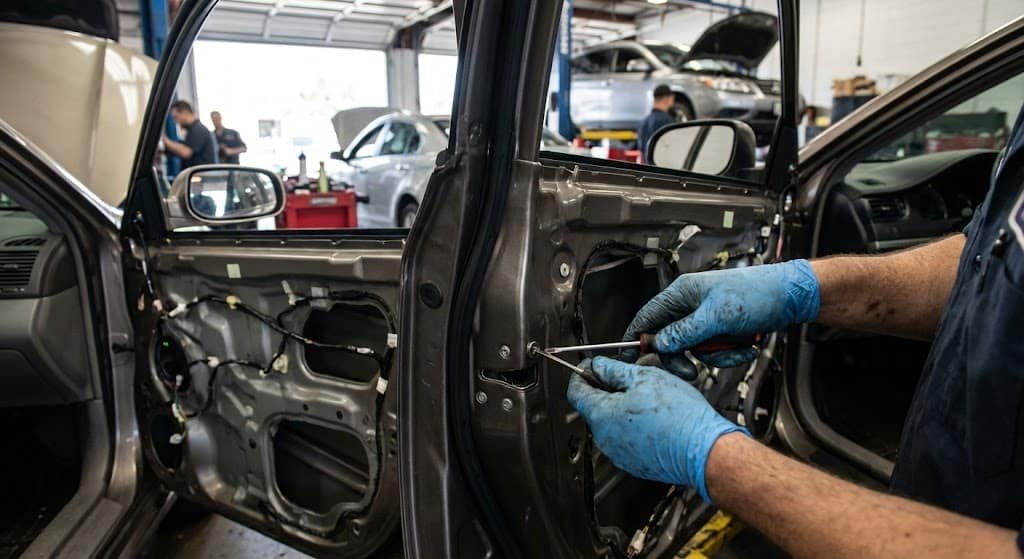 تصليح قفل باب السيارة الكويت - صيانة وفتح أبواب احترافية